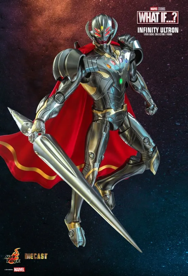 1:6 Marvel : What If - Infinity Ultron Diecast Figure TMS063D44 Hot Toys