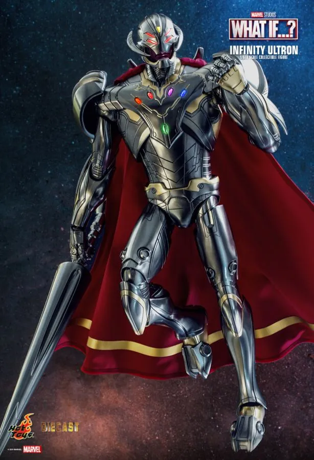 1:6 Marvel : What If - Infinity Ultron Diecast Figure TMS063D44 Hot Toys