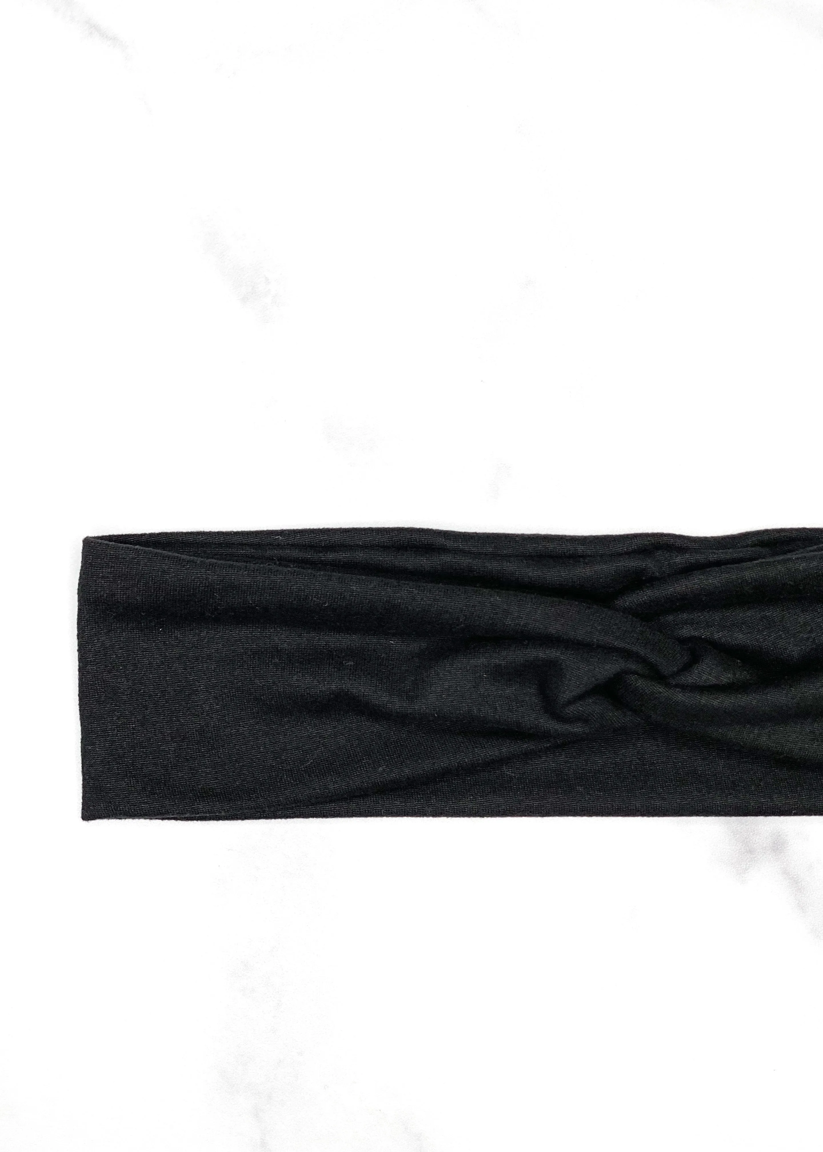 Black Infinity Headband