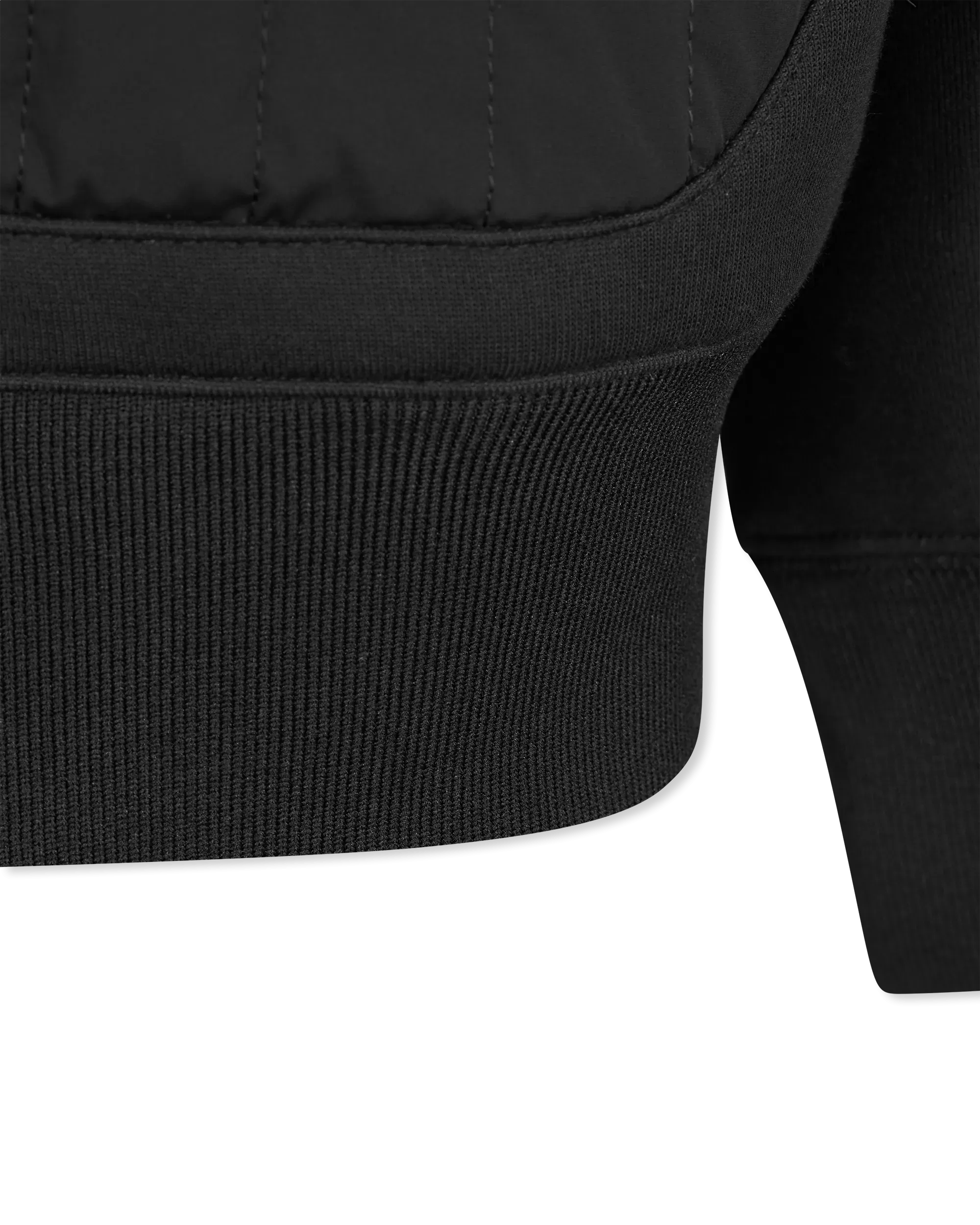 Cruz Zip-Up Hybrid Vertical Quilt Hoodie