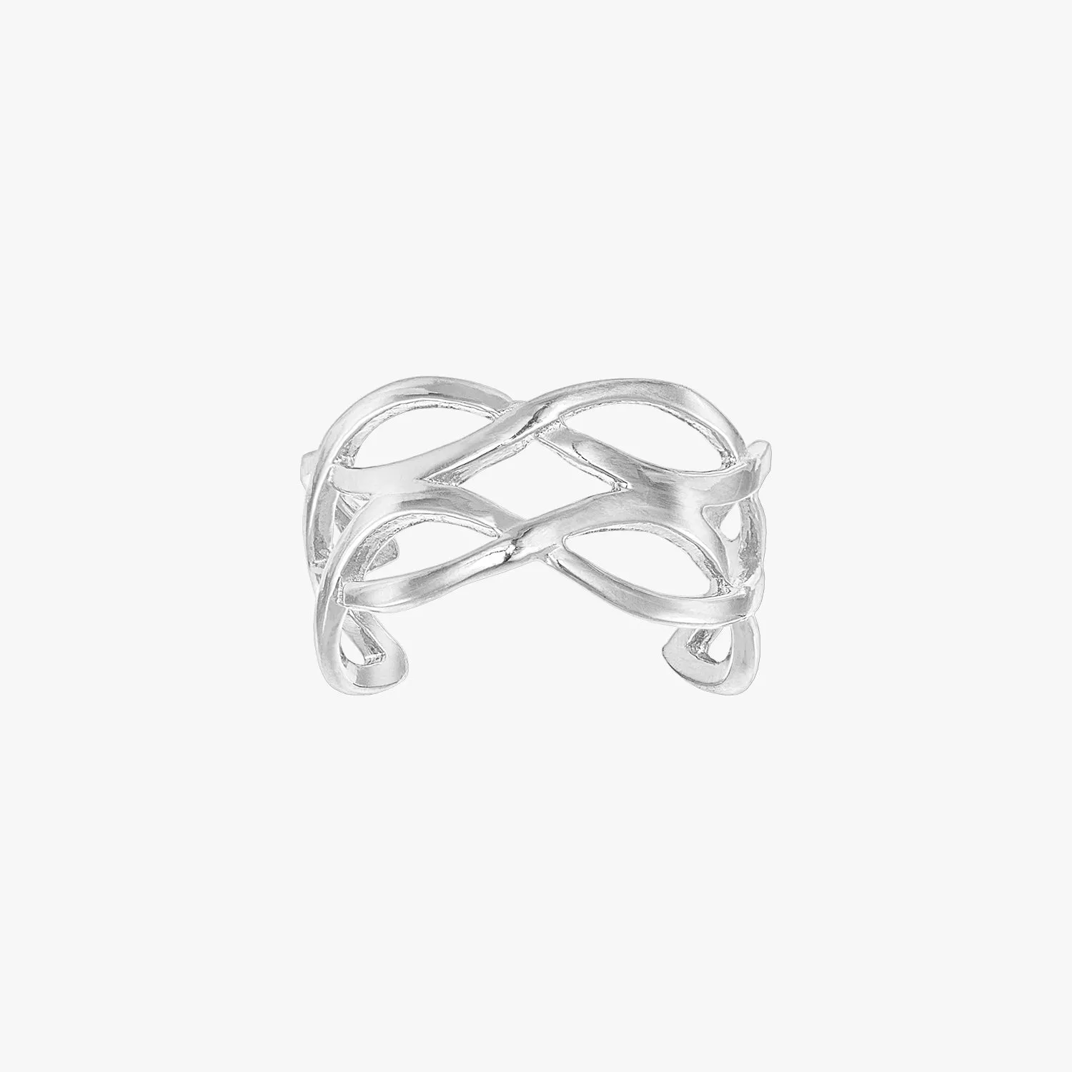 Double Infinity Ear Cuff