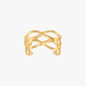 Double Infinity Ear Cuff