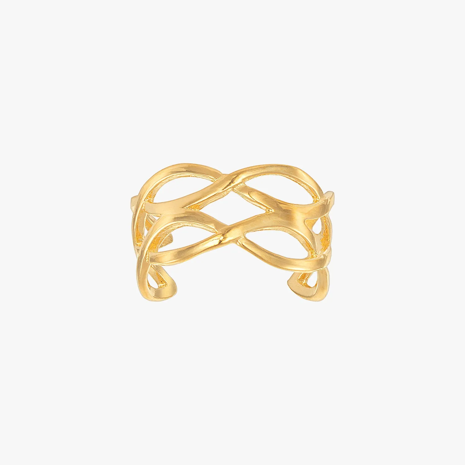 Double Infinity Ear Cuff