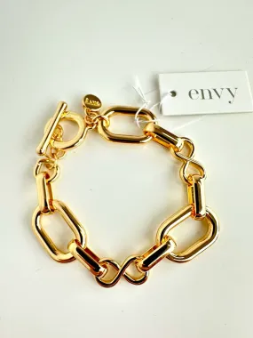 Envy Chunky Chain Link Bracelet - Gold