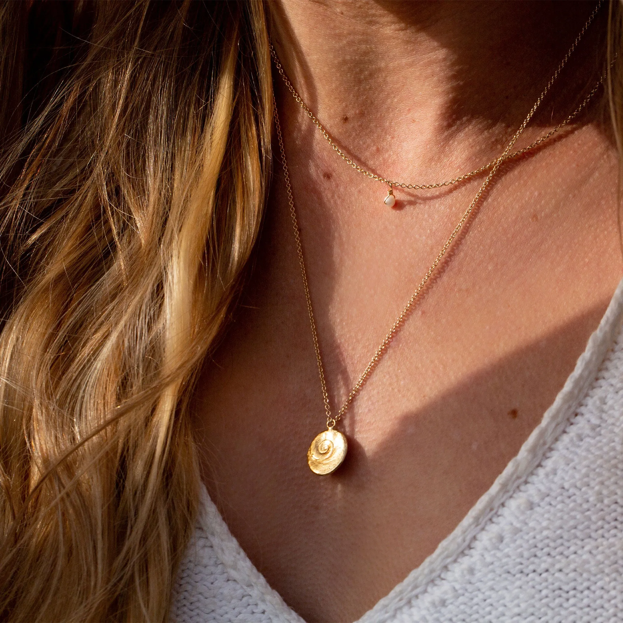 Infinity Shell Necklace