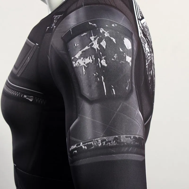 Infinity War BLACK WIDOW Long Sleeve Compression Shirt for Women