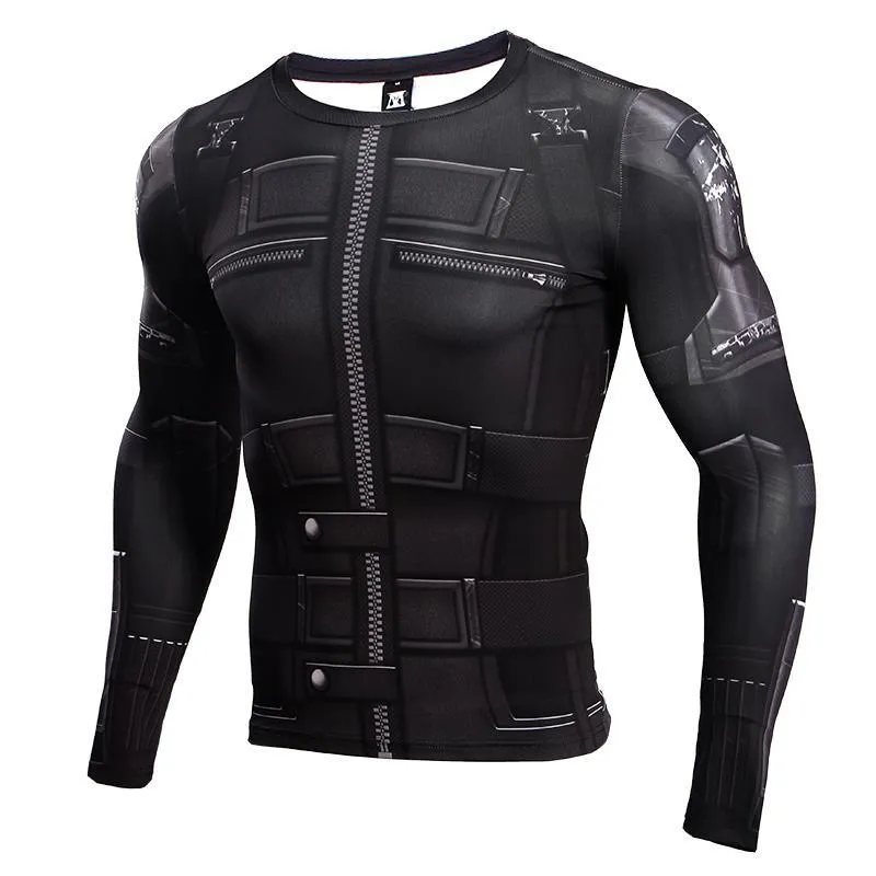 Infinity War BLACK WIDOW Long Sleeve Compression Shirt for Women
