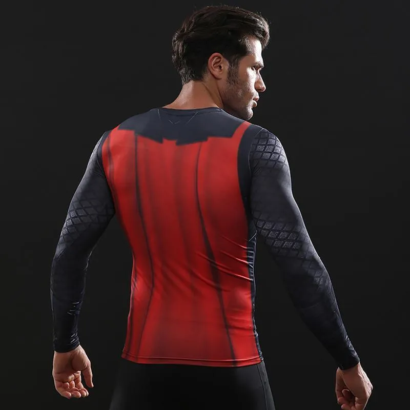 Infinity War THOR Long Sleeve Compression Shirt for Men