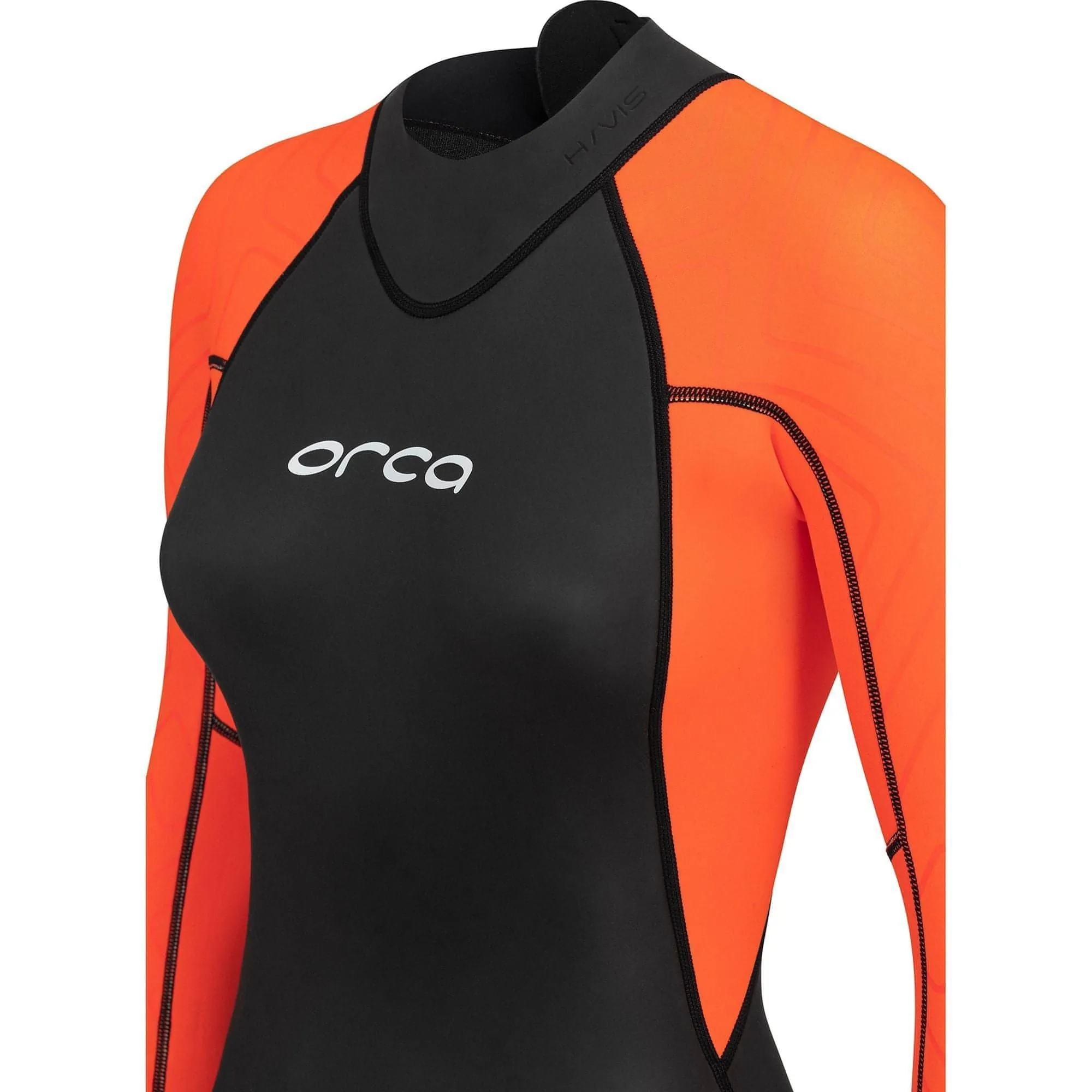 Orca Vitalis Openwater Hi Vis Womens Wetsuit - Black