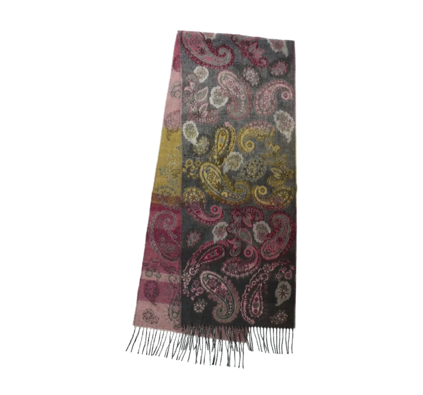 Paisley Ombre Cashmink® Oversized Scarf