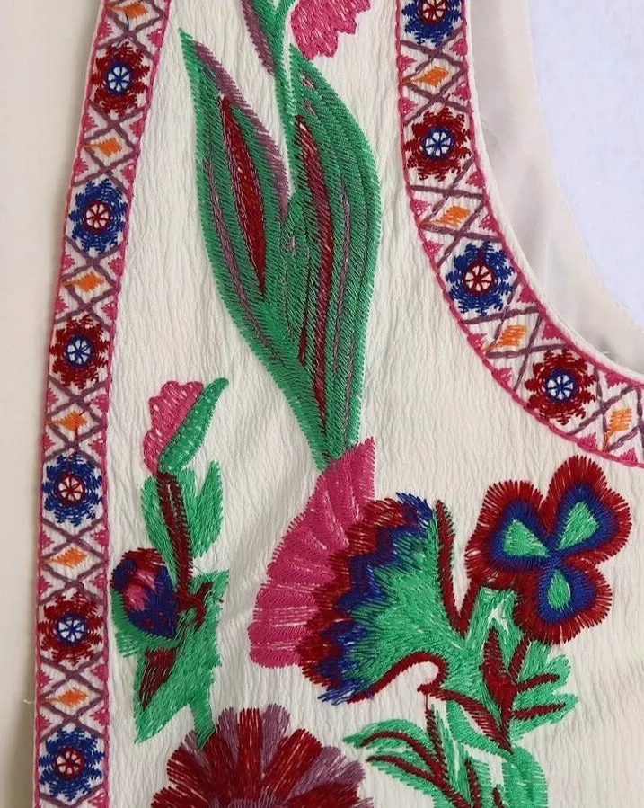 Patchwork- vest jacket for women