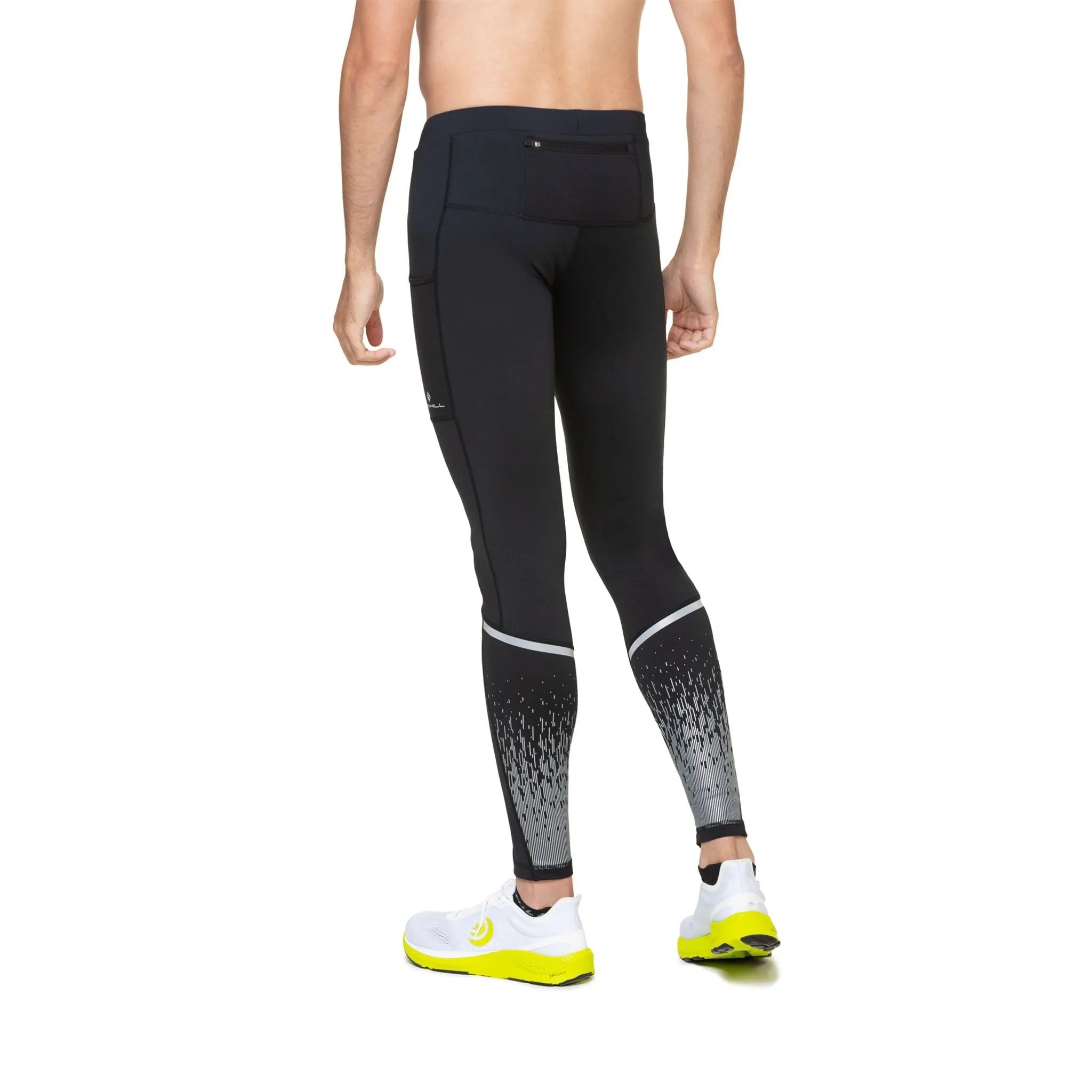 Ronhill | Men's Tech Reflect Tight - Black/Reflect