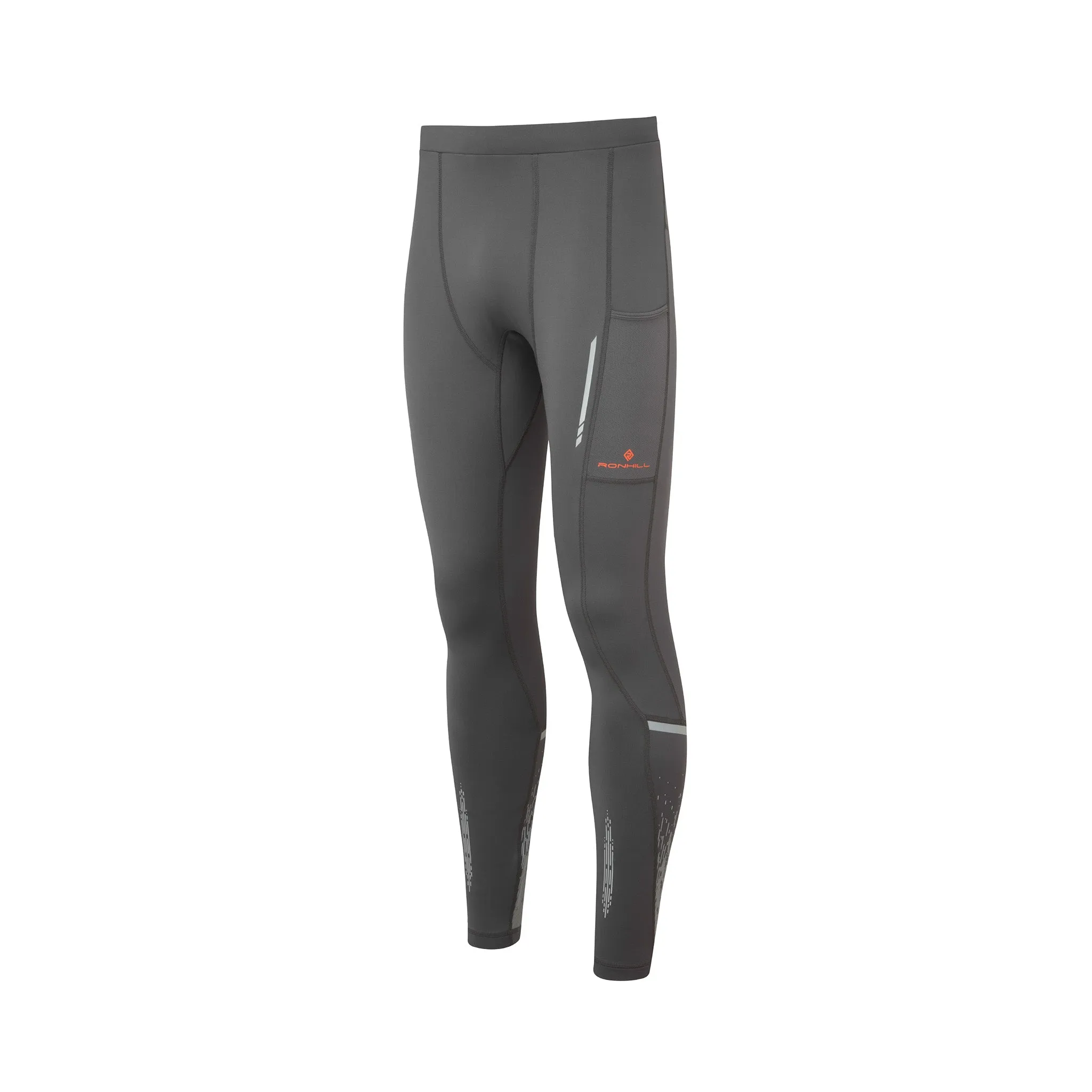 Ronhill | Men's Tech Reflect Tight - Iron/Reflect