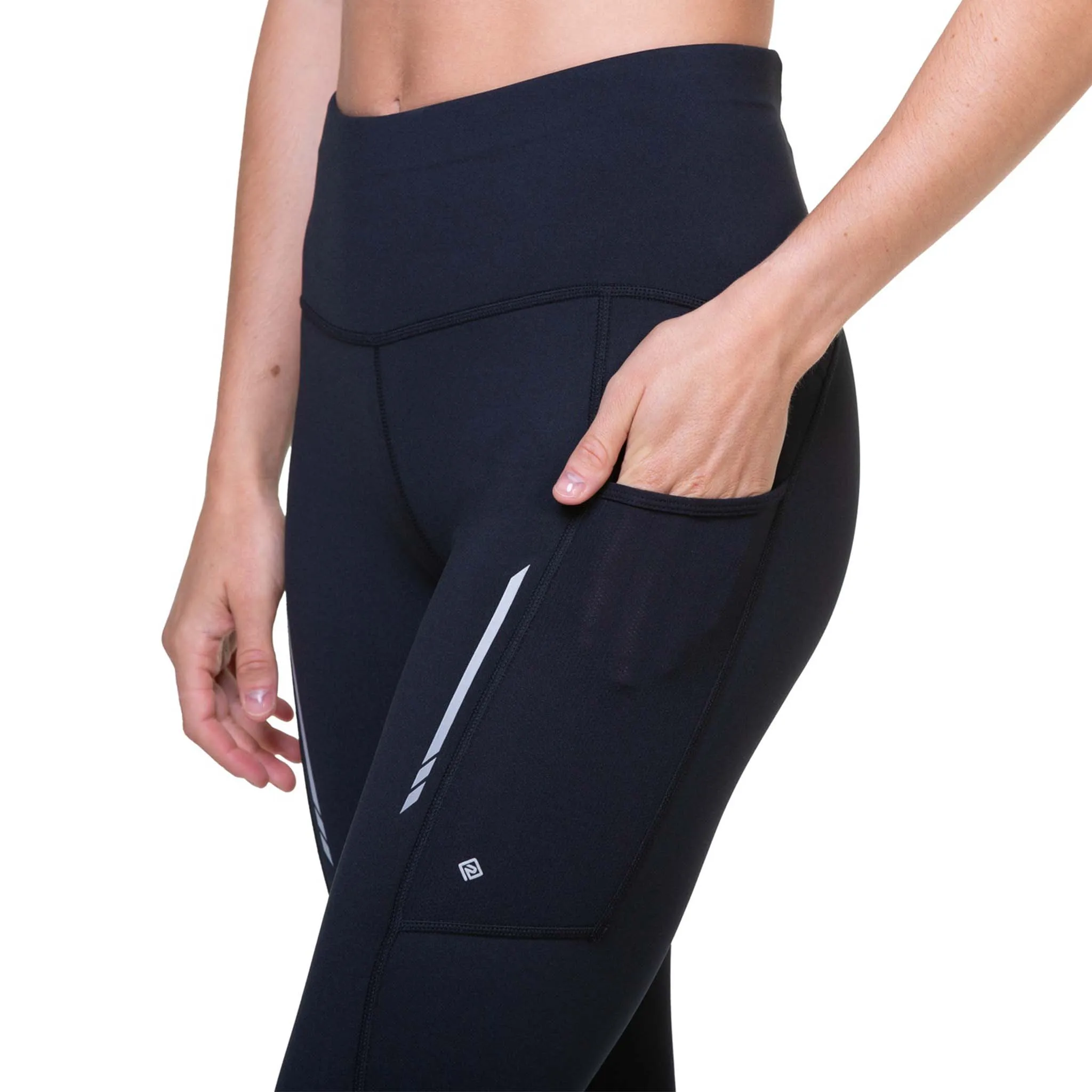 Ronhill | Women's Tech Reflect Tight - Black/Reflect