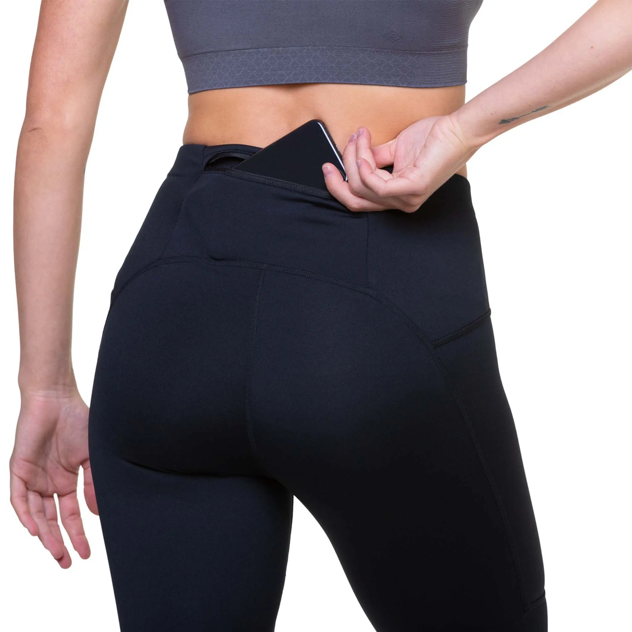 Ronhill | Women's Tech Reflect Tight - Black/Reflect