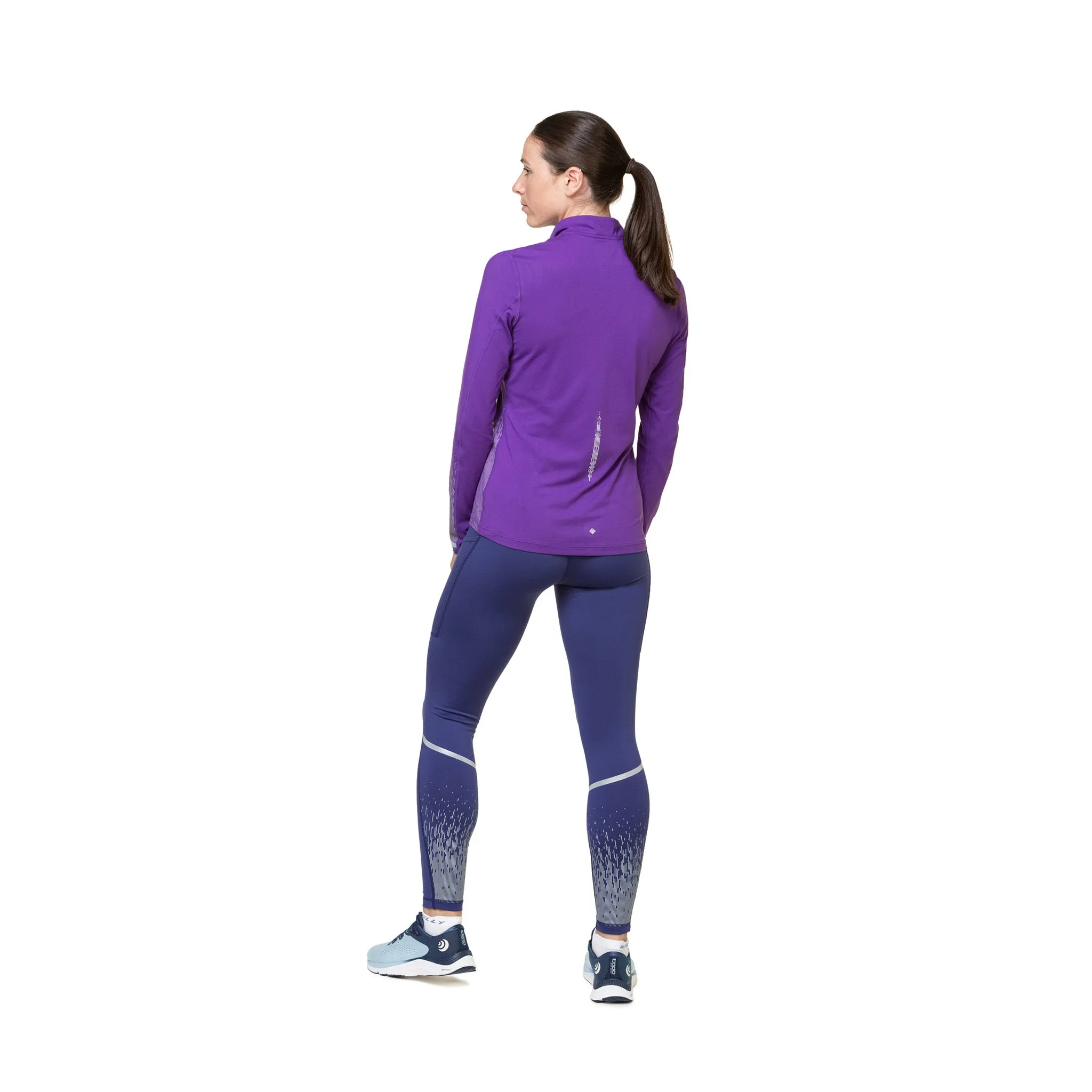 Ronhill | Women's Tech Reflect Tight - Deep Ocean/Reflect