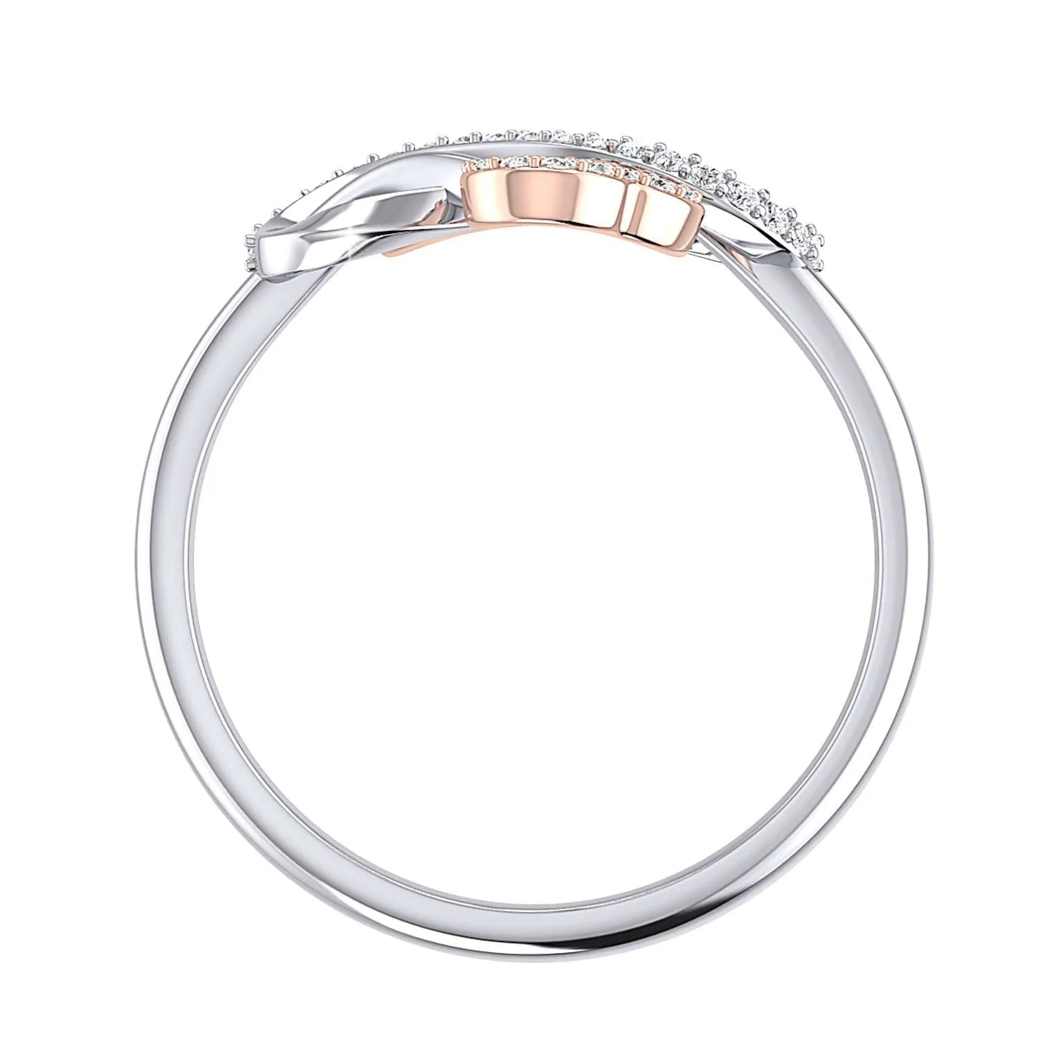 THE INFINITY ENTWINED LOVE RING