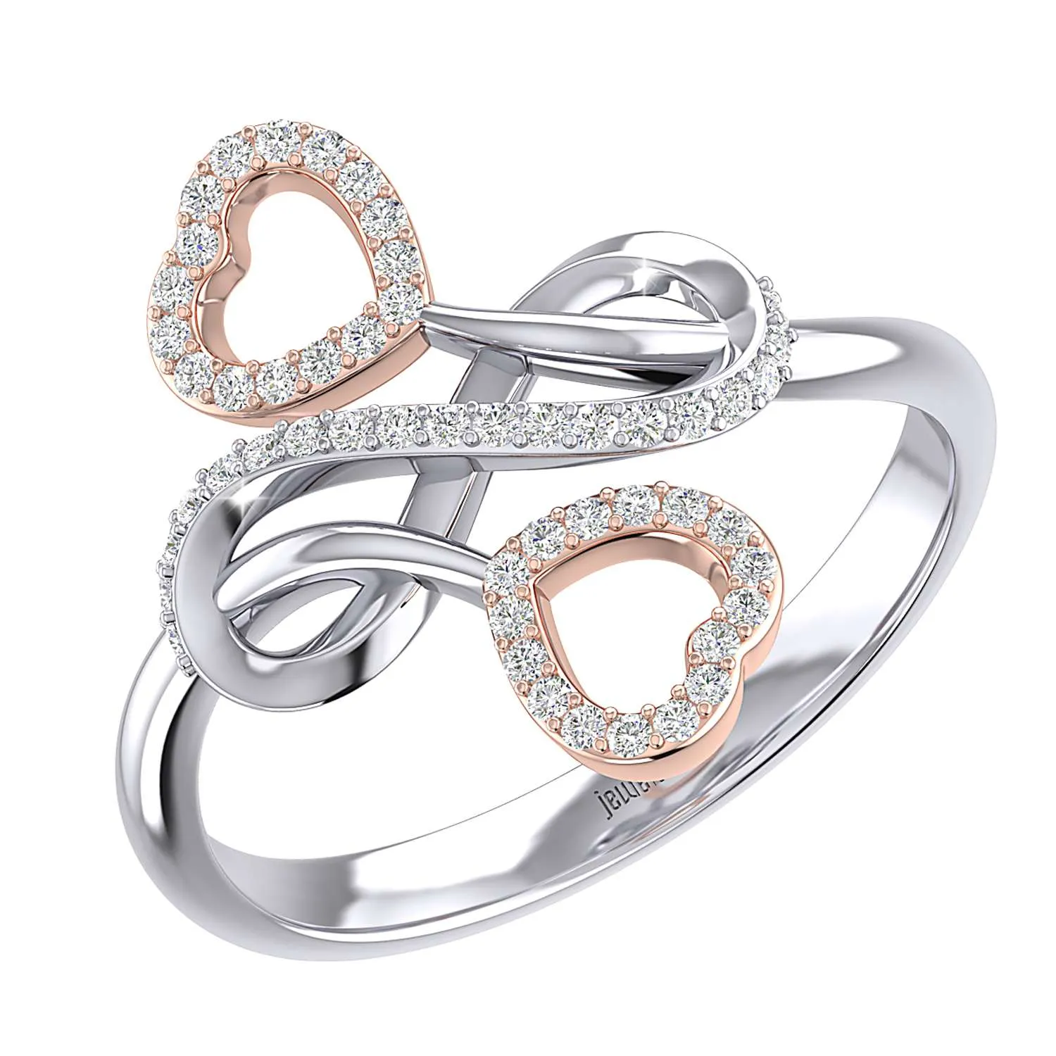 THE INFINITY ENTWINED LOVE RING