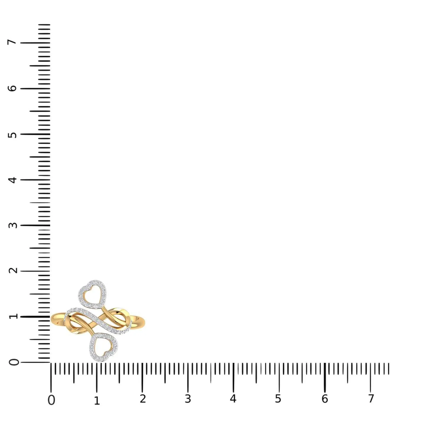 THE INFINITY ENTWINED LOVE RING