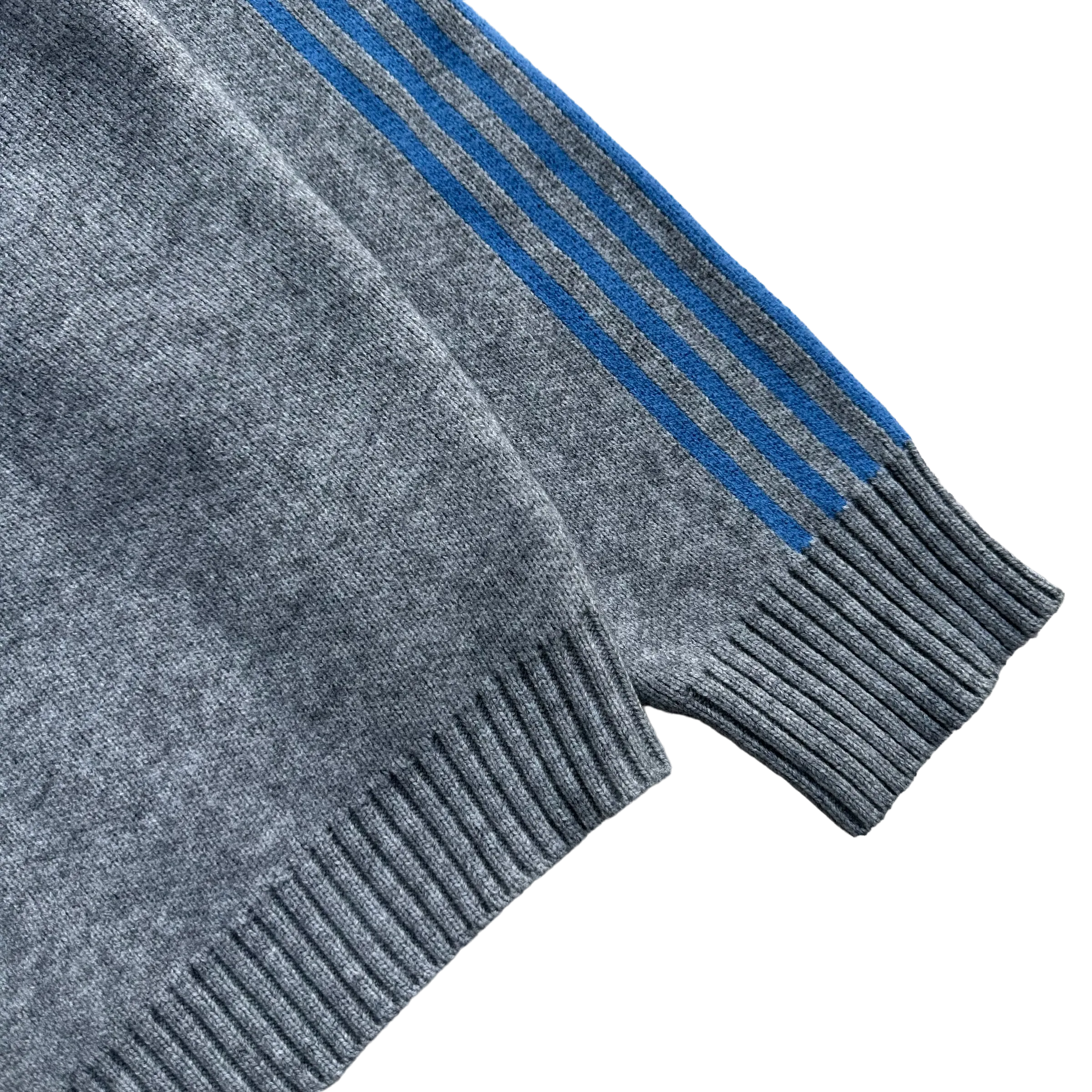 TRACK KNIT (GREY/BLUE)
