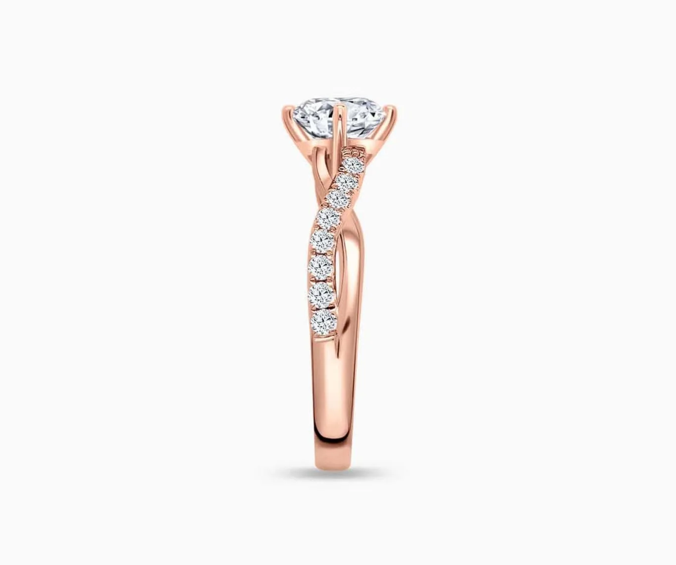 Twisted Pave Band