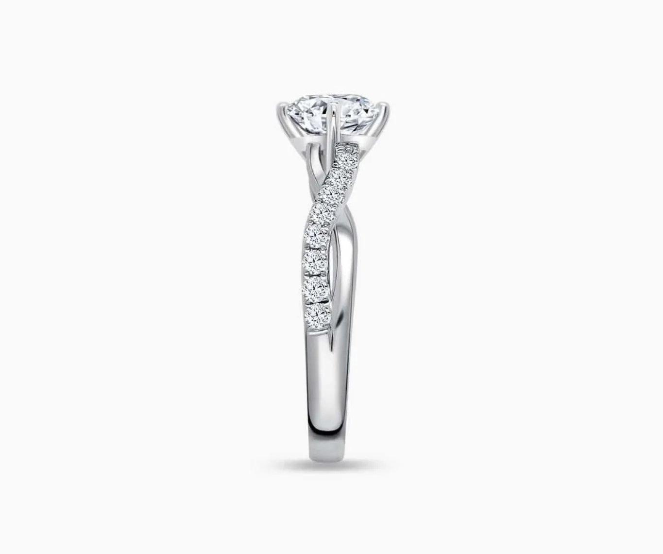 Twisted Pave Band