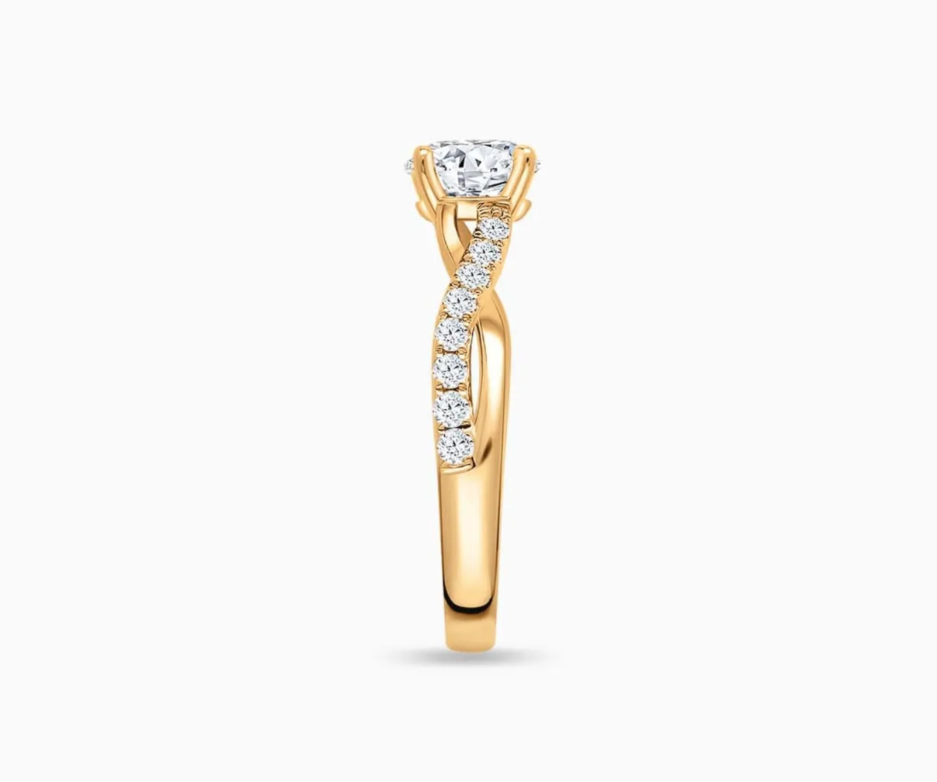 Twisted Pave Band